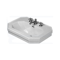  1930 Wall Hung Bathroom Sink - White