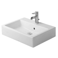  Vero Wall Hung Bathroom Sink - White / WonderGliss