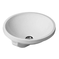  Architec Undermount Style Bathroom Sink - White