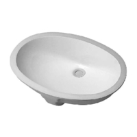 Undermount Bathroom Sink 18-7/8 x 15-3/8 x 8-1/8