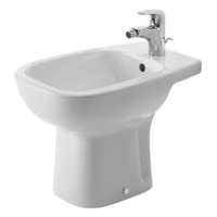  D-Code Over The Rim Style Bidet - White