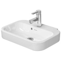  Happy D.2 Wall Hung Bathroom Sink - White