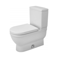  Starck 3 Two Piece Toilet - White