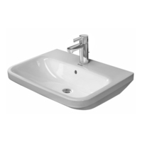  DuraStyle Wall Hung Bathroom Sink - White