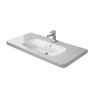  DuraStyle Console Bathroom Sink - White