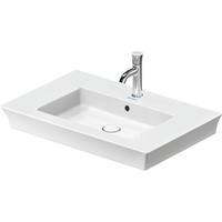  White Tulip Wall Hung Bathroom Sink - White
