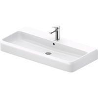  Qatego Wall Hung Bathroom Sink - White High Gloss