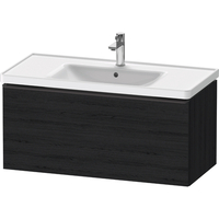  D-Neo 31" to 44" Bathroom Vanity - Black Oak