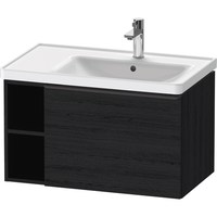  D-Neo 25" to 30" Bathroom Vanity - Black Oak