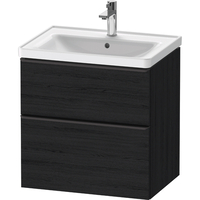  D-Neo 25" to 30" Bathroom Vanity - Black Oak
