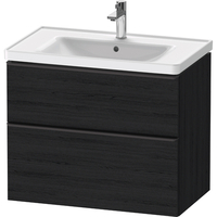  D-Neo 25" to 30" Bathroom Vanity - Black Oak