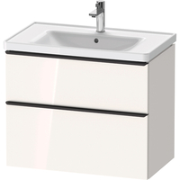 D-Neo 25" to 30" Bathroom Vanity - White High Gloss