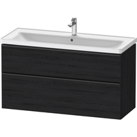  D-Neo Over 45" Bathroom Vanity - Black Oak