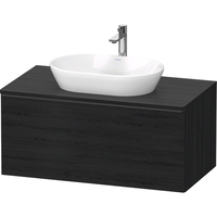  D-Neo 31" to 44" Bathroom Vanity - Black Oak