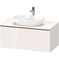  D-Neo 31" to 44" Bathroom Vanity - White High Gloss