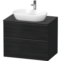 D-Neo 31" to 44" Bathroom Vanity - Black Oak