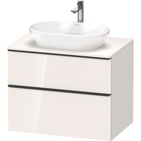  D-Neo 31" to 44" Bathroom Vanity - White High Gloss