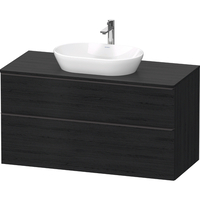  D-Neo Over 45" Bathroom Vanity - Black Oak