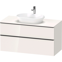  D-Neo Over 45" Bathroom Vanity - White High Gloss