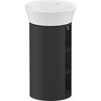  White Tulip Vanity Base Bathroom Vanity - Graphite Satin Matte