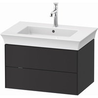  White Tulip Vanity Base Bathroom Vanity - Graphite Satin Matte
