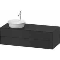  White Tulip Vanity Base Bathroom Vanity - Graphite Satin Matte