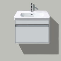  Ketho Vanity Base Bathroom Vanity - White Matt