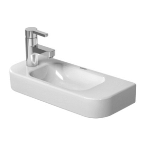 D0711500009 Happy D.2 Wall Hung Bathroom Sink - White