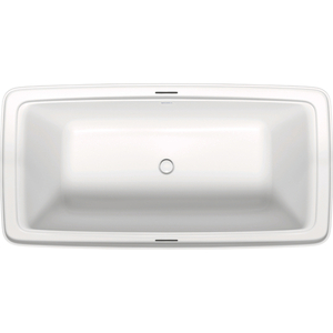 D700517000000090 Bento Starck Box Unique Size Soaking Tub - White