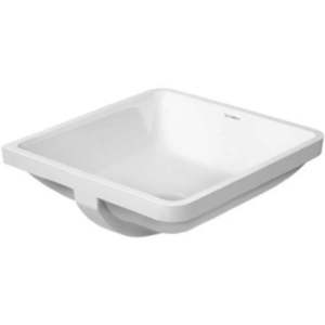 D0305430000 Starck 3 Undermount Style Bathroom Sink - White