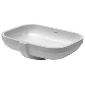 D0457480000 Happy D.2 Undermount Style Bathroom Sink - White