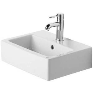 D07044500001 Vero Wall Hung Bathroom Sink - White