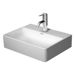 D0732450041 DuraSquare Wall Hung Bathroom Sink - White