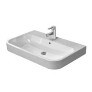 D2318650000 Happy D.2 Console Bathroom Sink - White