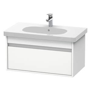 DKT666701818 Ketho Vanity Base Bathroom Vanity - White Matt