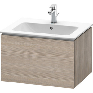 DLC614003131 L-Cube Vanity Base Bathroom Vanity - Pine Silver