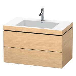 DLC6927O1212 L-Cube Vanity Base Bathroom Vanity - Brushed Oak DLC6927O1212 L-Cube Vanity Base Bathroom Vanity - Brushed Oak