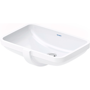 D03954900172 No.1 Undermount Style Bathroom Sink - White