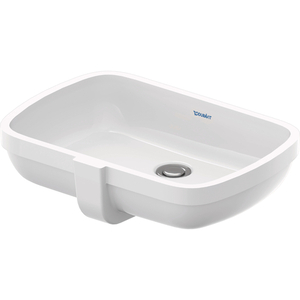 D0398480028 Qatego Undermount Style Bathroom Sink - White