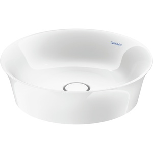 D23624300791 White Tulip Self Rimming Bathroom Sink - White