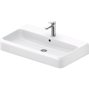 D2382800000 Qatego Wall Hung Bathroom Sink - White High Gloss