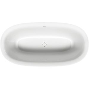 D700468000000090 White Tulip Unique Size Soaking Tub - White