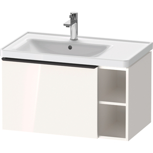 DDE42580BD220000 D-Neo 25" to 30" Bathroom Vanity - White High Gloss DDE42580BD220000 D-Neo 25" to 30" Bathroom Vanity - White High Gloss