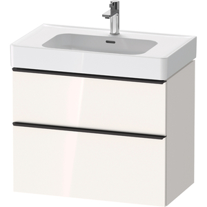 DDE43770BD220000 D-Neo 25" to 30" Bathroom Vanity - White High Gloss