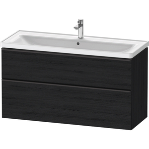 DDE43910BD160000 D-Neo Over 45" Bathroom Vanity - Black Oak DDE43910BD160000 D-Neo Over 45" Bathroom Vanity - Black Oak