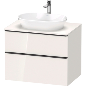 DDE49670BD220000 D-Neo 31" to 44" Bathroom Vanity - White High Gloss