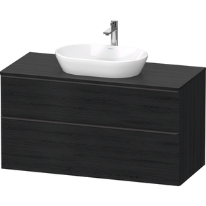 DDE49690BD160000 D-Neo Over 45" Bathroom Vanity - Black Oak DDE49690BD160000 D-Neo Over 45" Bathroom Vanity - Black Oak