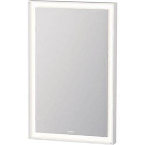 DLC7379000006000 L-Cube Square / Rectangular Mirror - Silver