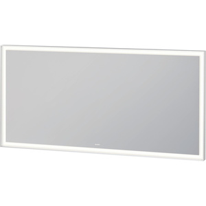 DLC7384000006000 L-Cube Square / Rectangular Mirror - Silver