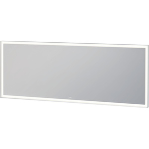 DLC7386000006000 L-Cube Square / Rectangular Mirror - Silver